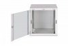 Digitus Szafa sieciowa wisząca Dynamic 19 12U rack 607x600x600mm, drzwi szyba, szara, niezłożona, 60kg